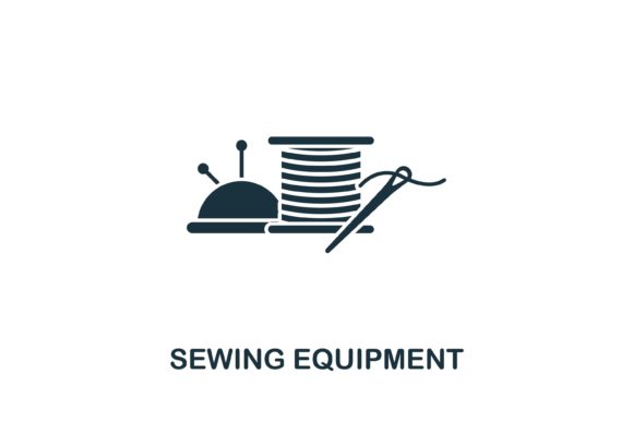Elevating Design Projects with the Sewing Equipment Icon Collection