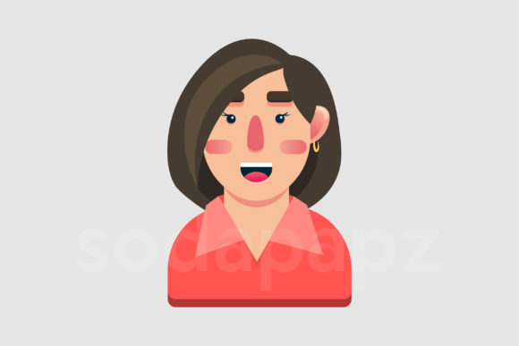 Family Character Icon - Mother 2: A Versatile Design Asset