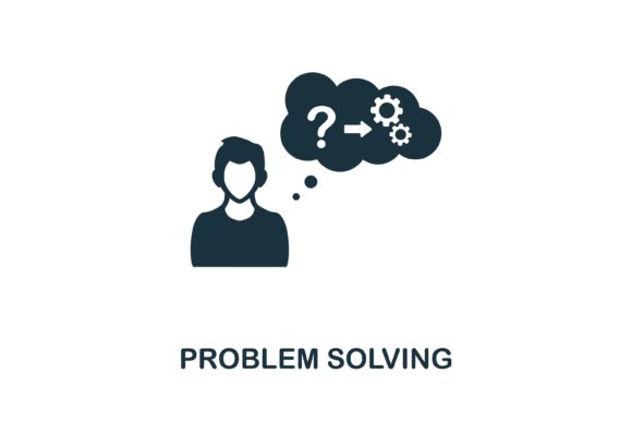 Problem Solving Icon for Modern Design