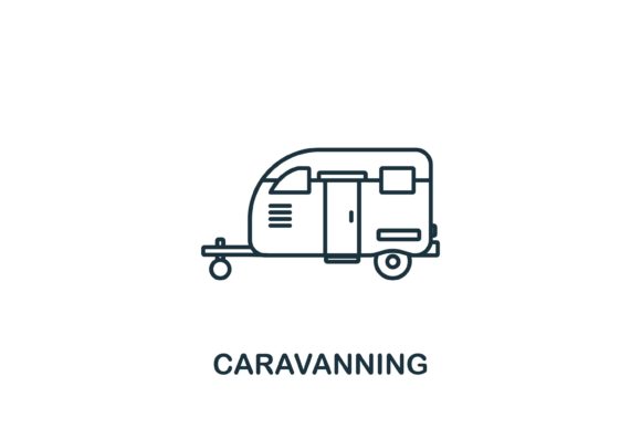 Strategic Application of the Caravanning Icon in Digital Design and Brand Communication