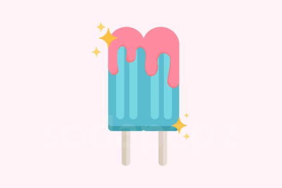Sweet Deluxe Melted Twin Popsicle Icon